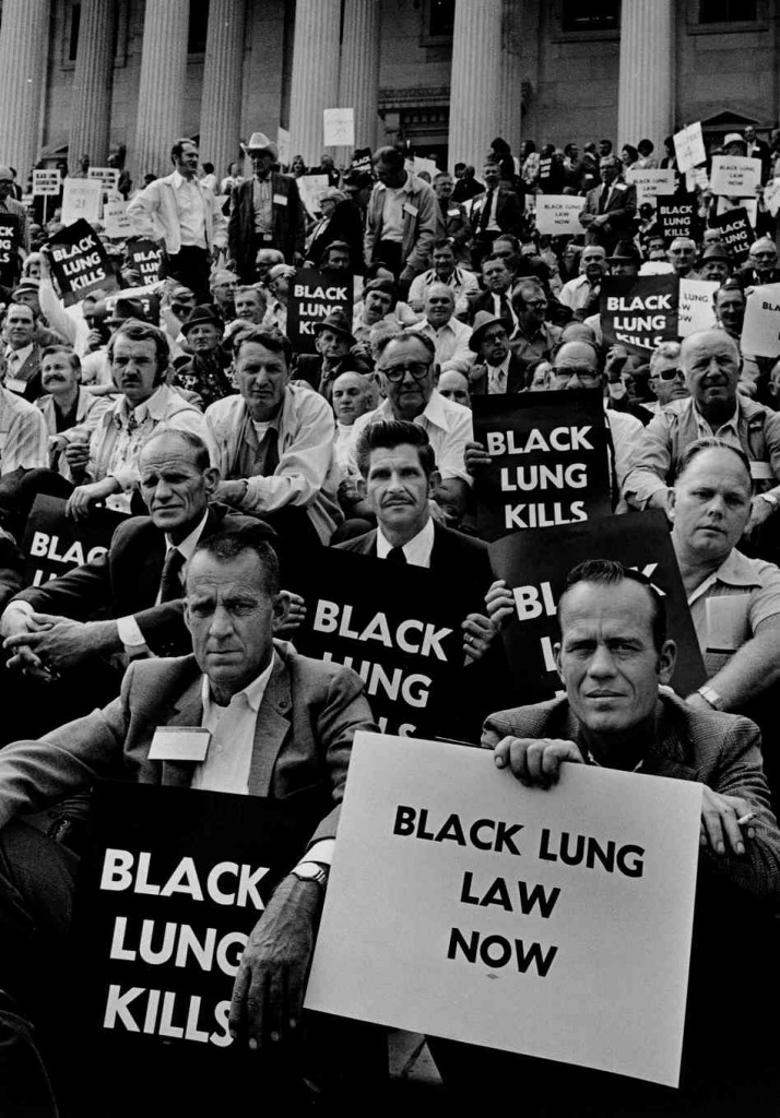 black lung protest